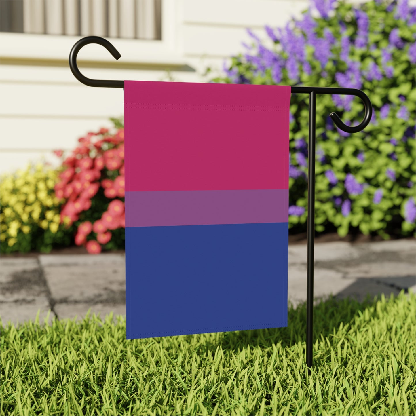 Bi Pride Flag - Bisexual Pride Banner PRIDE MONTH GEAR - you choose your own display, no hardware included