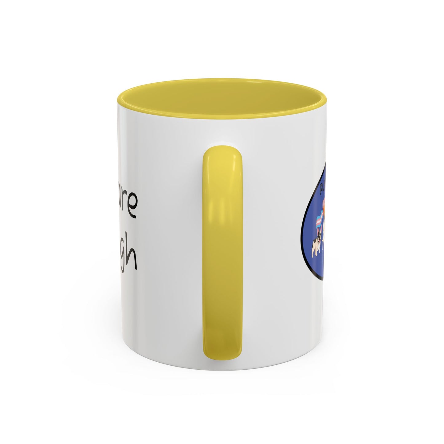 PUP PRIDE PARADE - LGBTQ Pride Parade with Dogs - Pet PRIDE Choose your own color - Colorful Mugs (11oz, 15oz) Gay Pride LGBTQIA+ Pride Month