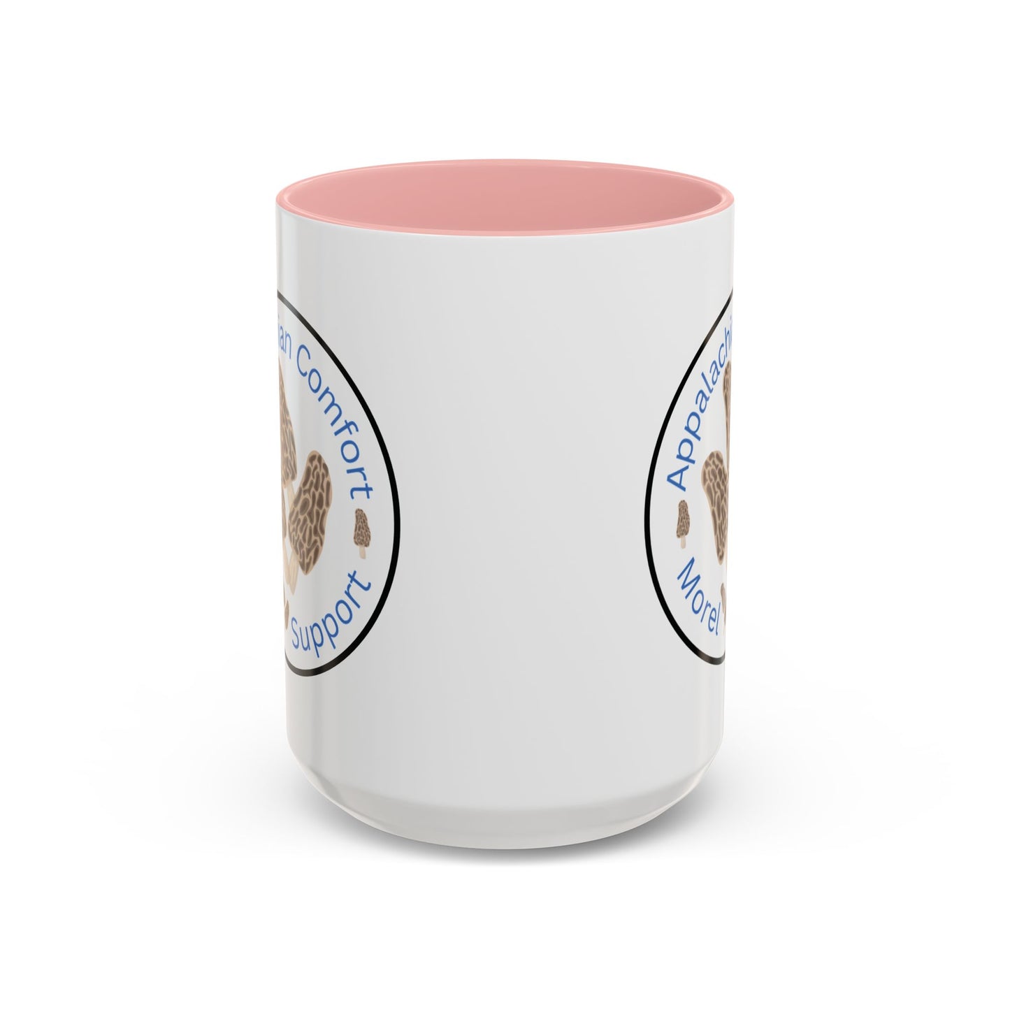 Appalachian Comfort - MOREL Support Coffee Mug, inspired by the tradition of mushroom hunting for the Dry Land Fish in the forests and woods of the Appalachian Mountains - WOMAN OWNED BUSINESS