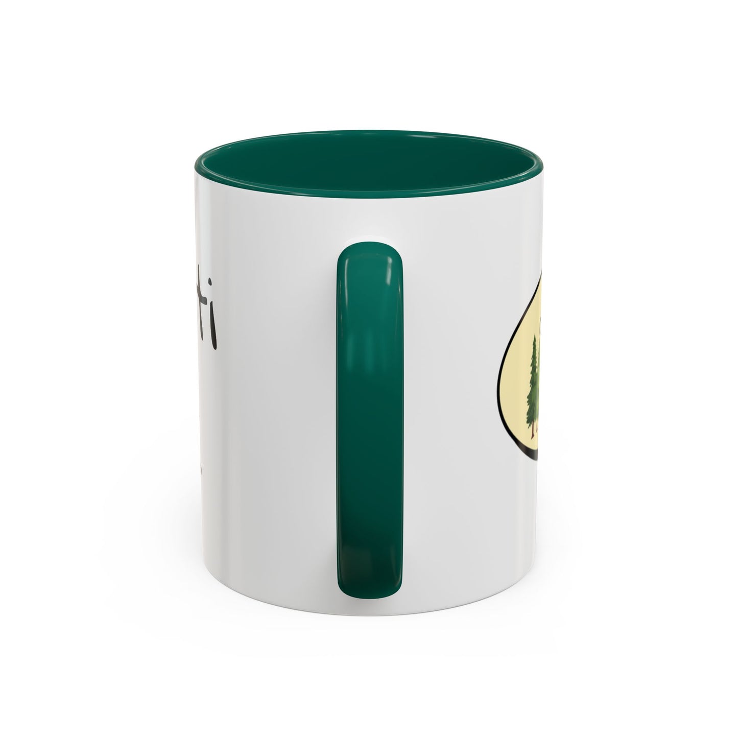 Anti AI Coffee Mug – Funny Novelty 11oz/15oz Color Accent Ceramic Mug