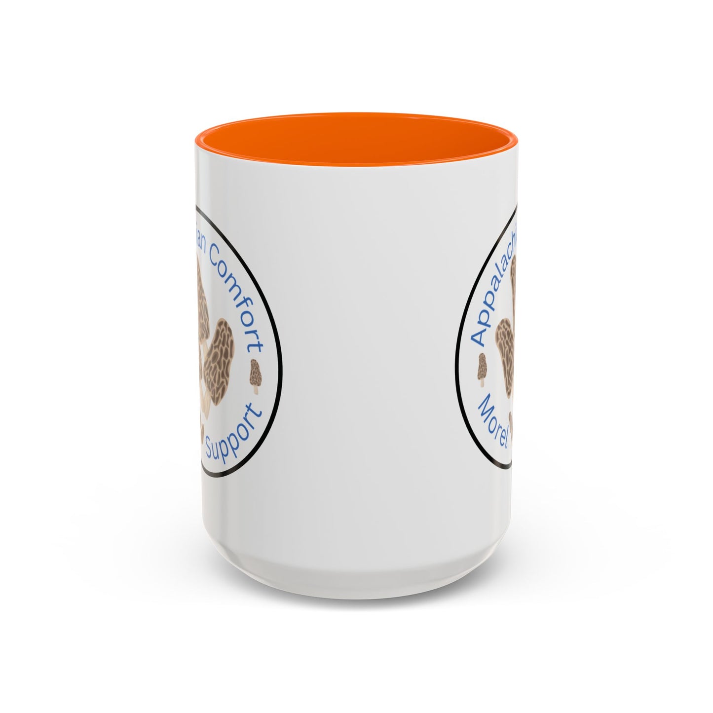 Appalachian Comfort - MOREL Support Coffee Mug, inspired by the tradition of mushroom hunting for the Dry Land Fish in the forests and woods of the Appalachian Mountains - WOMAN OWNED BUSINESS