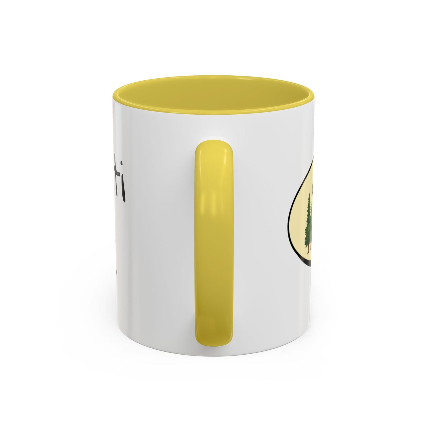 Anti AI Coffee Mug – Funny Novelty 11oz/15oz Color Accent Ceramic Mug