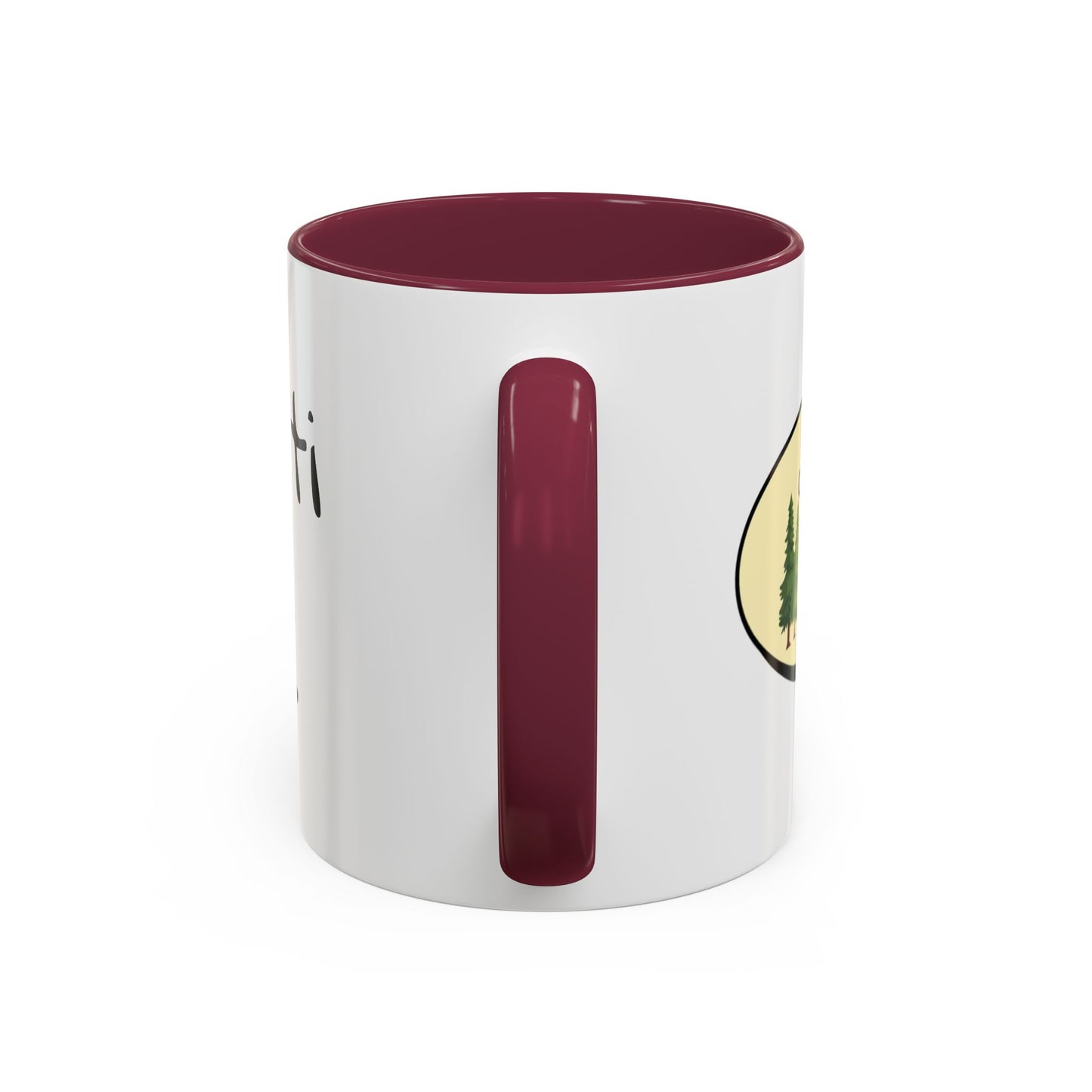 Anti AI Coffee Mug – Funny Novelty 11oz/15oz Color Accent Ceramic Mug