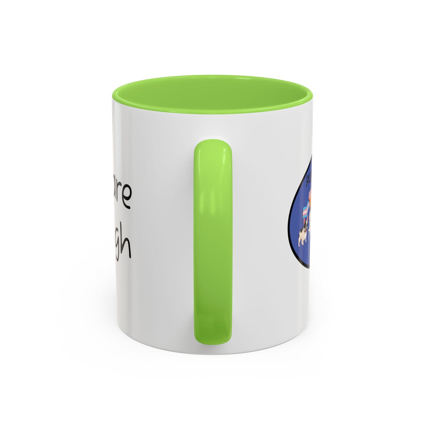 PUP PRIDE PARADE - LGBTQ Pride Parade with Dogs - Pet PRIDE Choose your own color - Colorful Mugs (11oz, 15oz) Gay Pride LGBTQIA+ Pride Month