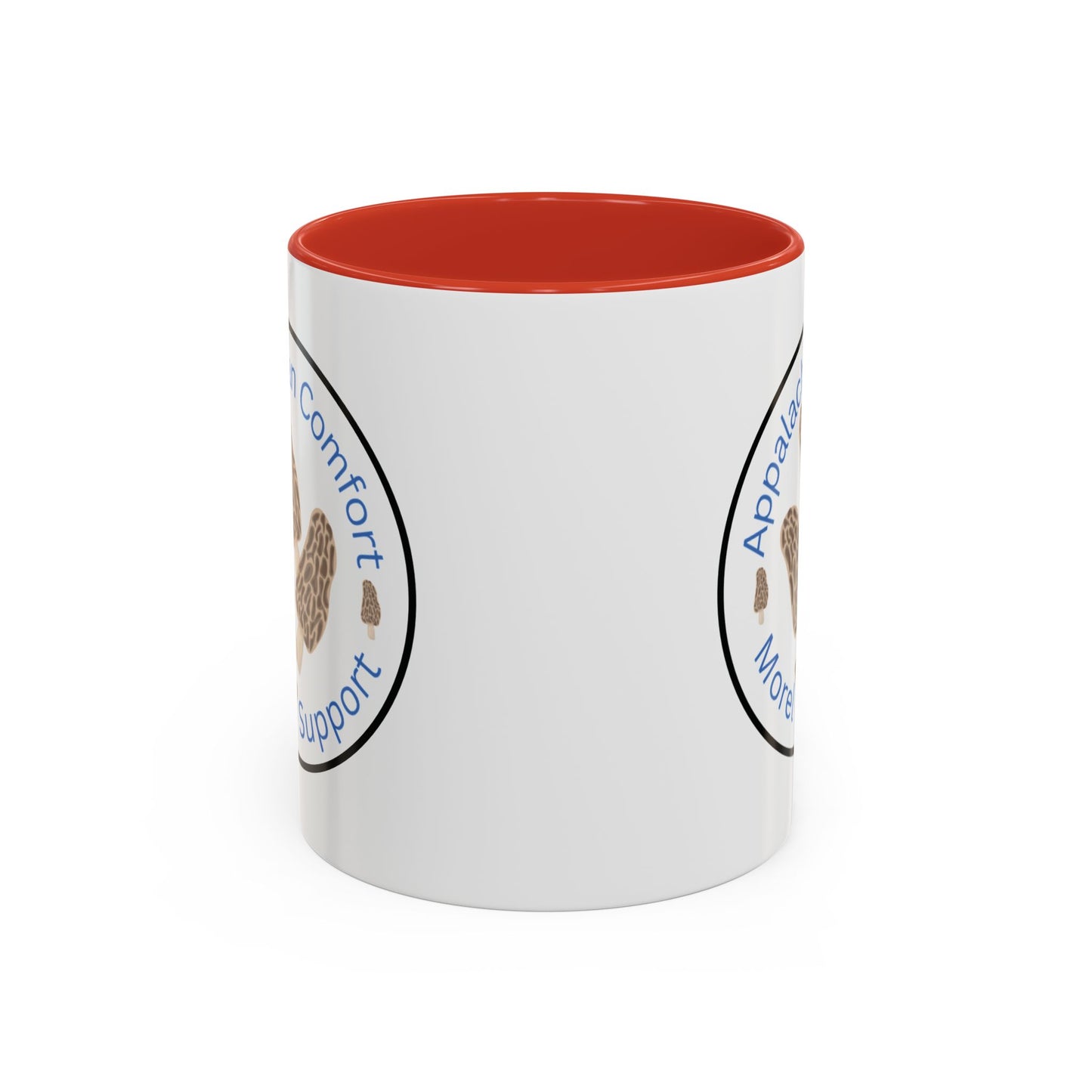 Appalachian Comfort - MOREL Support Coffee Mug, inspired by the tradition of mushroom hunting for the Dry Land Fish in the forests and woods of the Appalachian Mountains - WOMAN OWNED BUSINESS