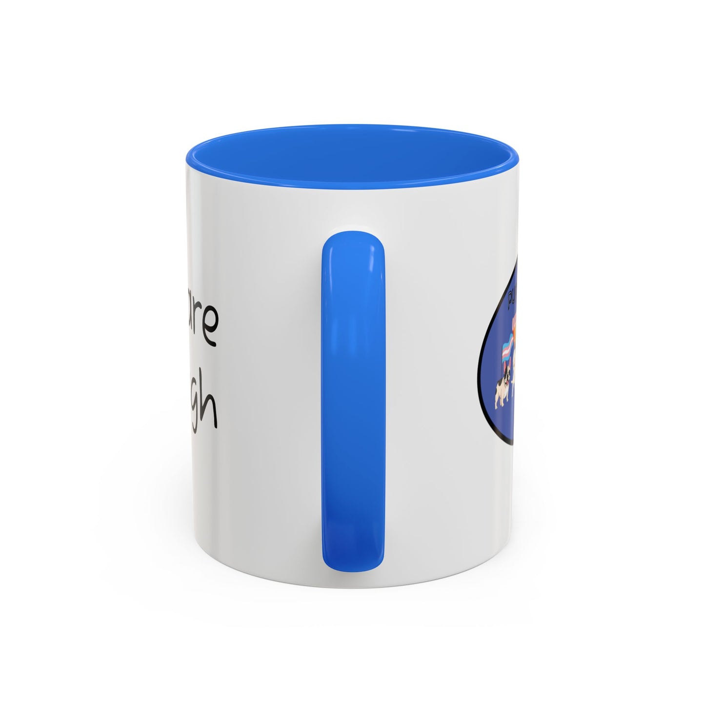 PUP PRIDE PARADE - LGBTQ Pride Parade with Dogs - Pet PRIDE Choose your own color - Colorful Mugs (11oz, 15oz) Gay Pride LGBTQIA+ Pride Month