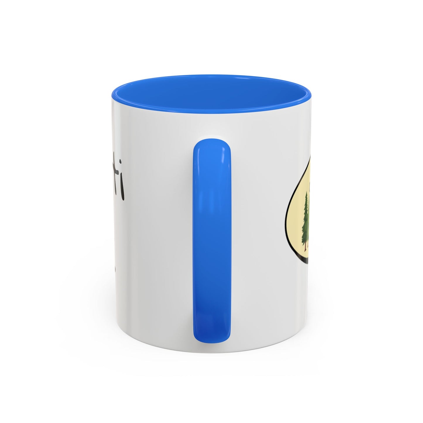 Anti AI Coffee Mug – Funny Novelty 11oz/15oz Color Accent Ceramic Mug