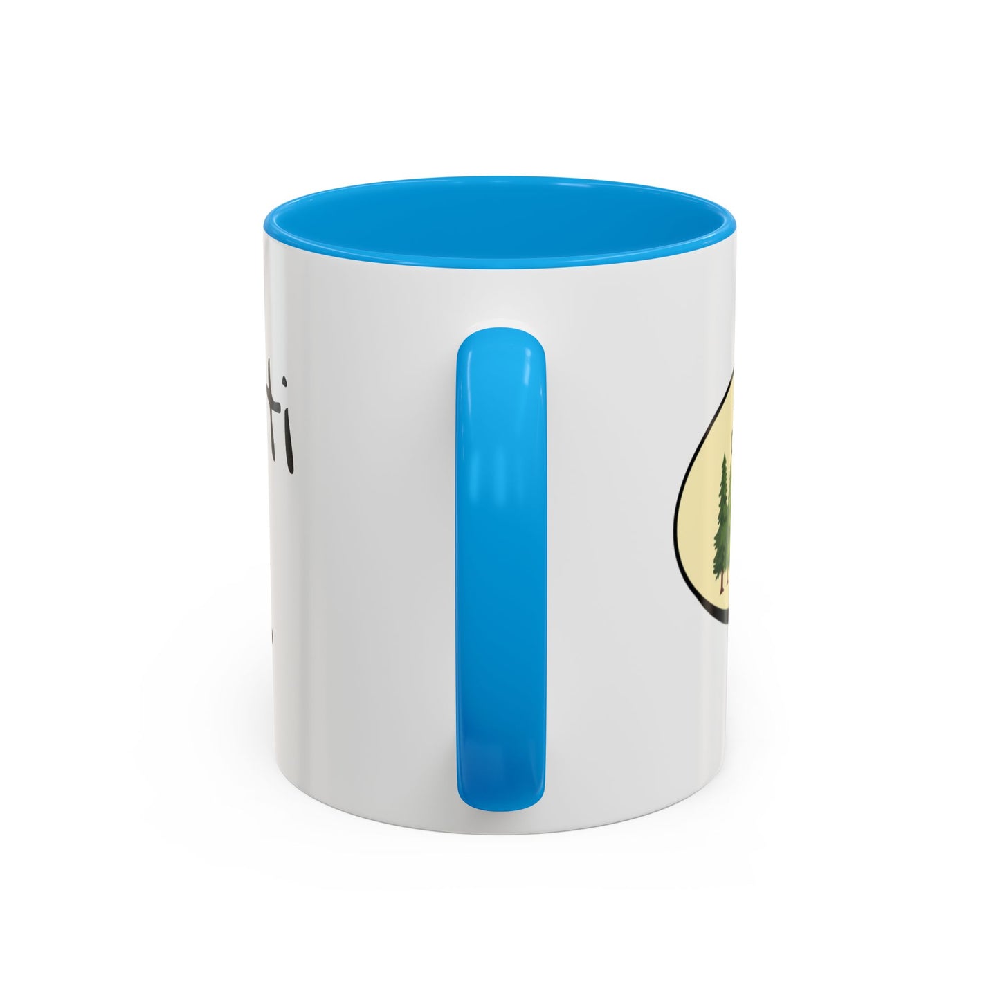 Anti AI Coffee Mug – Funny Novelty 11oz/15oz Color Accent Ceramic Mug