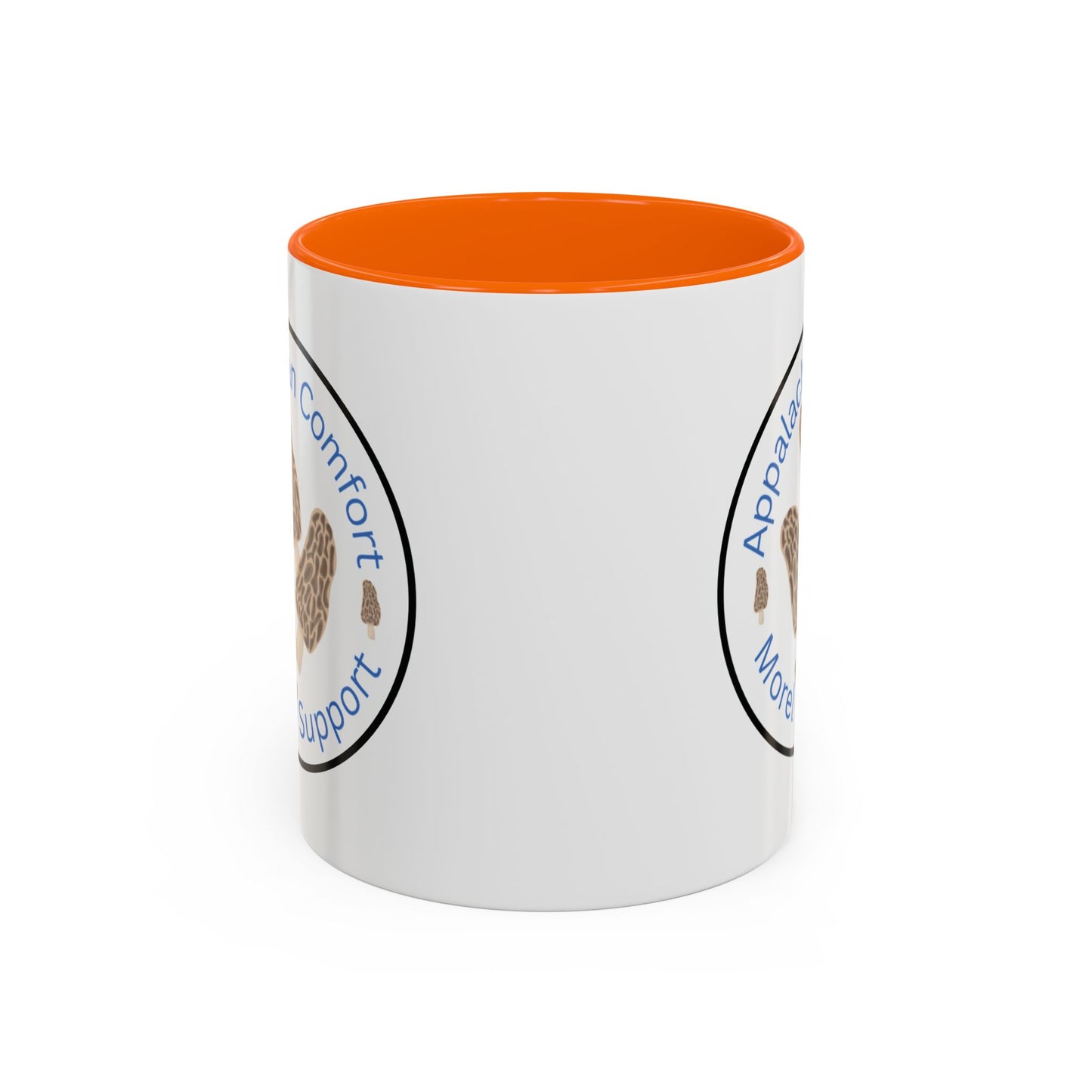 Appalachian Comfort - MOREL Support Coffee Mug, inspired by the tradition of mushroom hunting for the Dry Land Fish in the forests and woods of the Appalachian Mountains - WOMAN OWNED BUSINESS