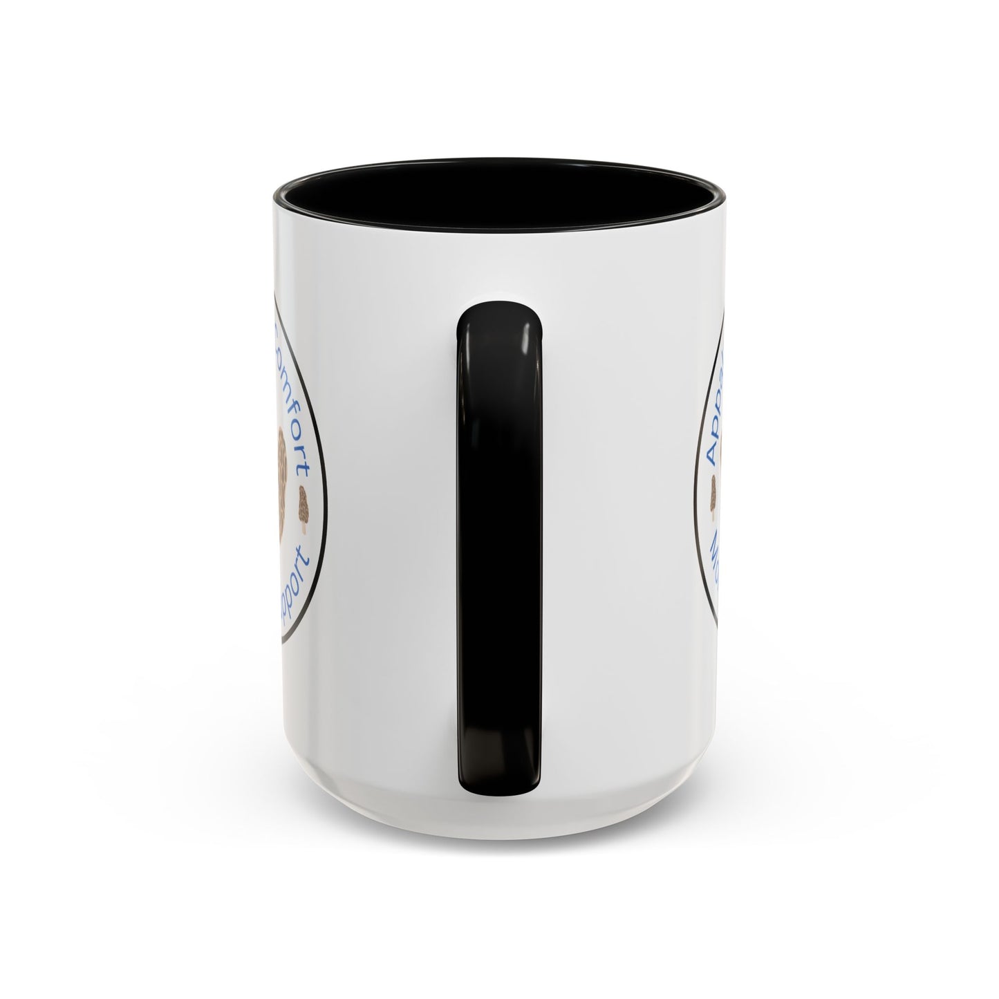 Appalachian Comfort - MOREL Support Coffee Mug, inspired by the tradition of mushroom hunting for the Dry Land Fish in the forests and woods of the Appalachian Mountains - WOMAN OWNED BUSINESS