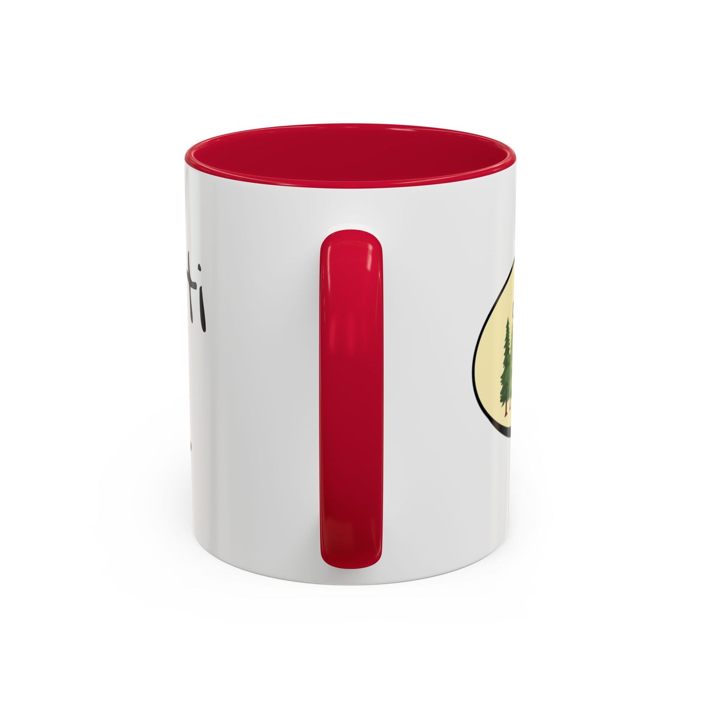 Anti AI Coffee Mug – Funny Novelty 11oz/15oz Color Accent Ceramic Mug
