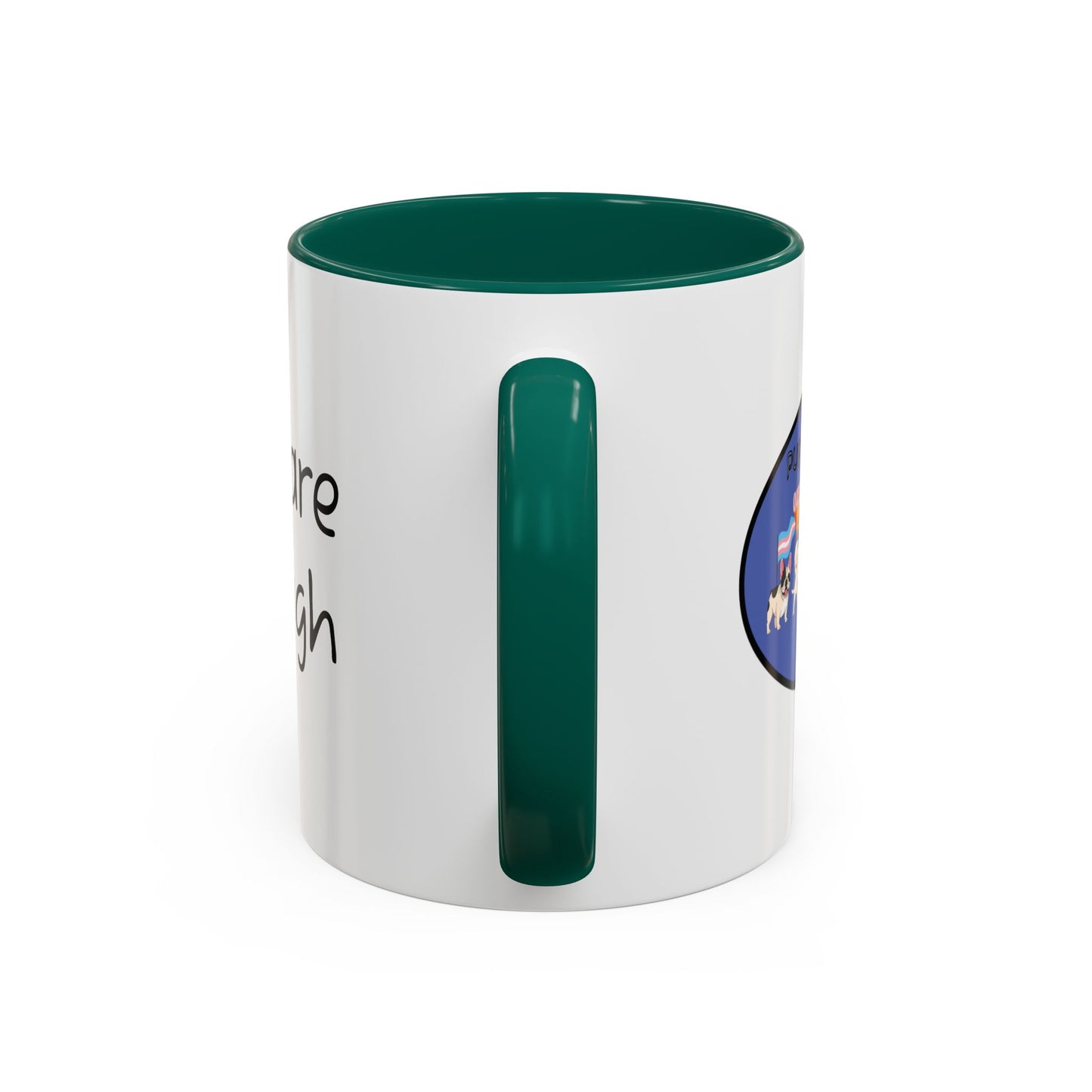 PUP PRIDE PARADE - LGBTQ Pride Parade with Dogs - Pet PRIDE Choose your own color - Colorful Mugs (11oz, 15oz) Gay Pride LGBTQIA+ Pride Month