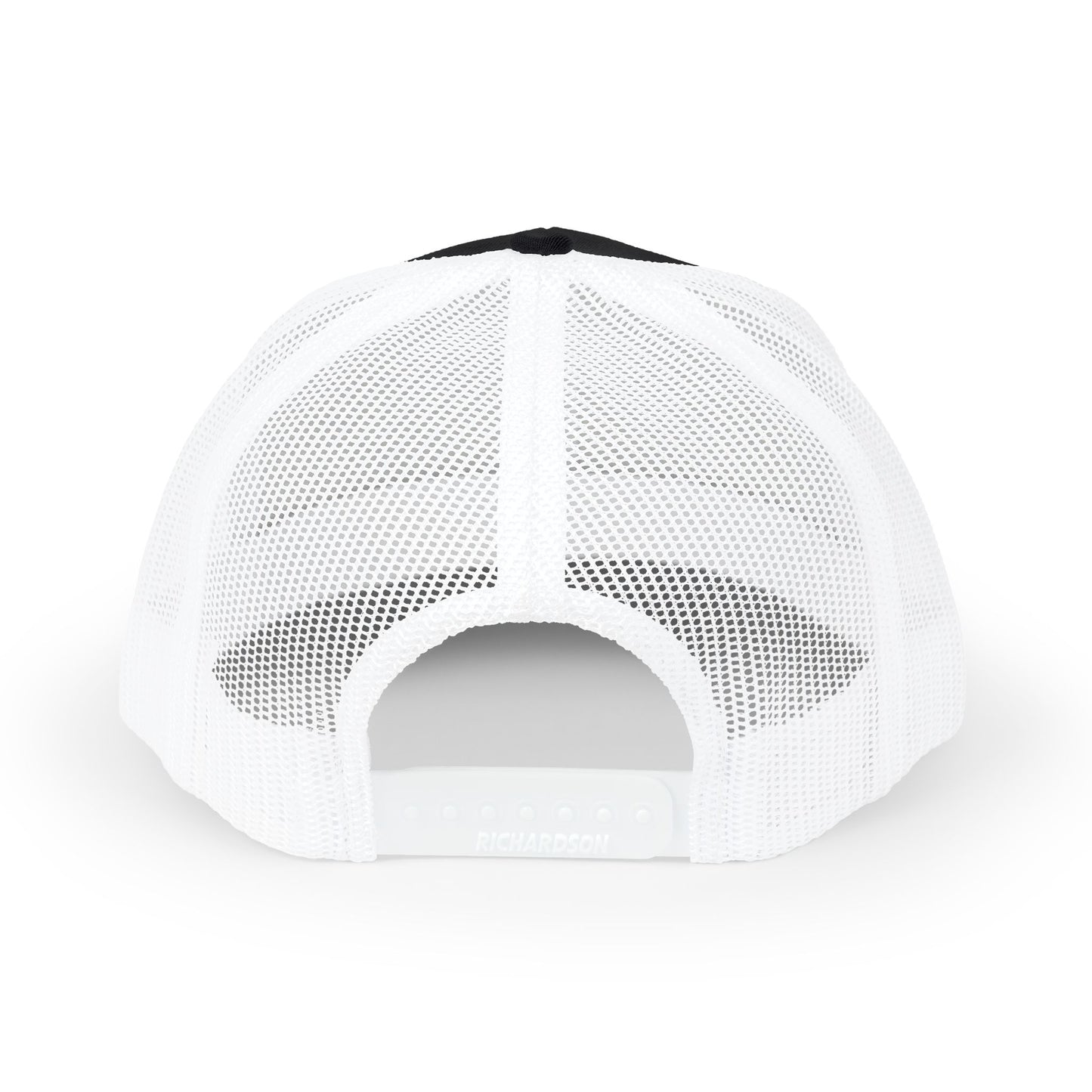 ANTI AI Snapback Trucker Hat – Retro White-Black Mesh Cap for Those who DETEST AI and want the world to know! NO AI and NO DATA CENTERS