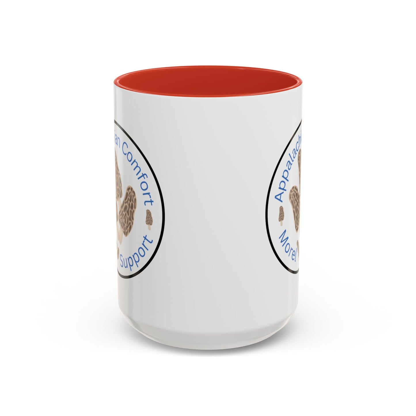 Appalachian Comfort - MOREL Support Coffee Mug, inspired by the tradition of mushroom hunting for the Dry Land Fish in the forests and woods of the Appalachian Mountains - WOMAN OWNED BUSINESS