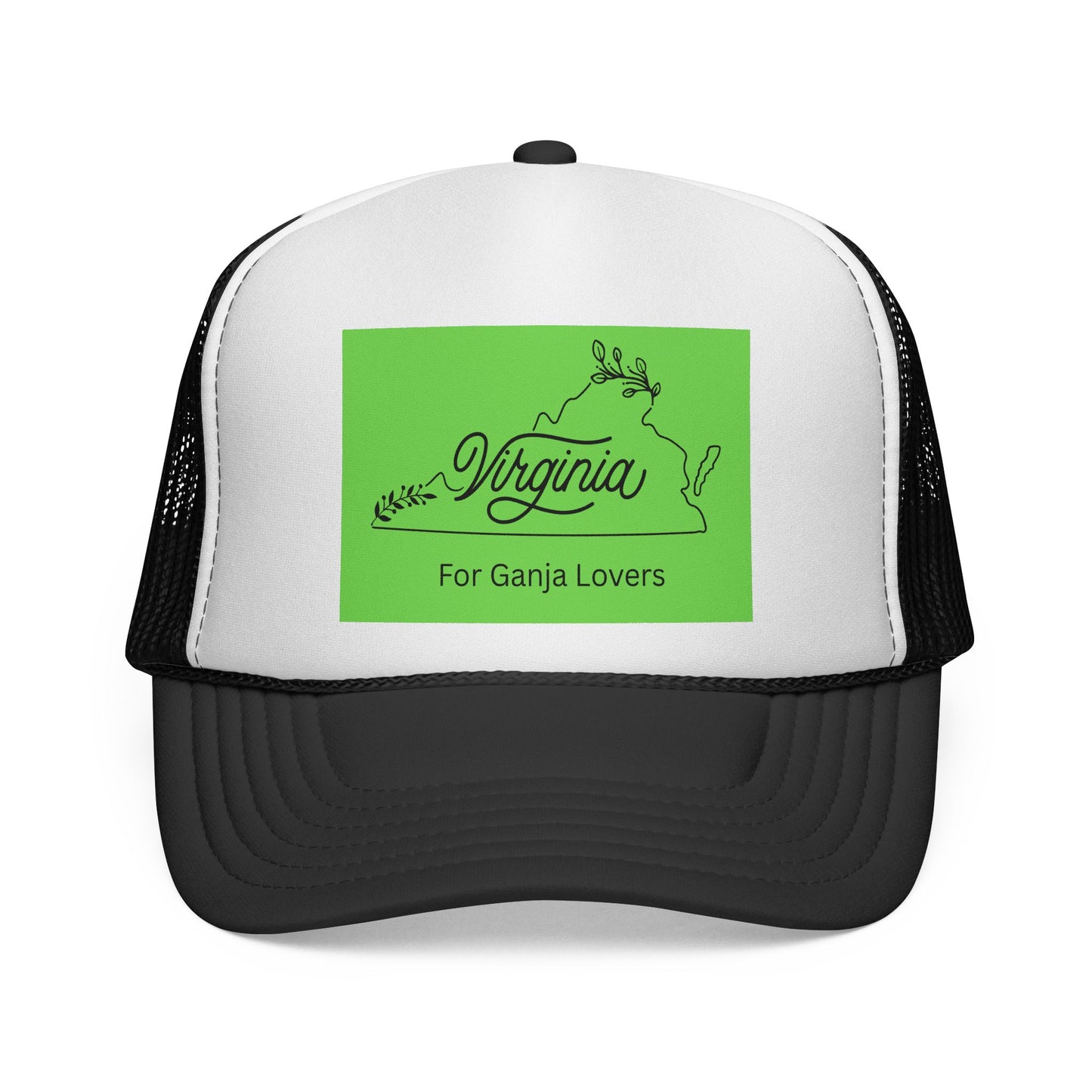 Virginia Trucker Cap – “For Ganja Lovers” Mesh Hat