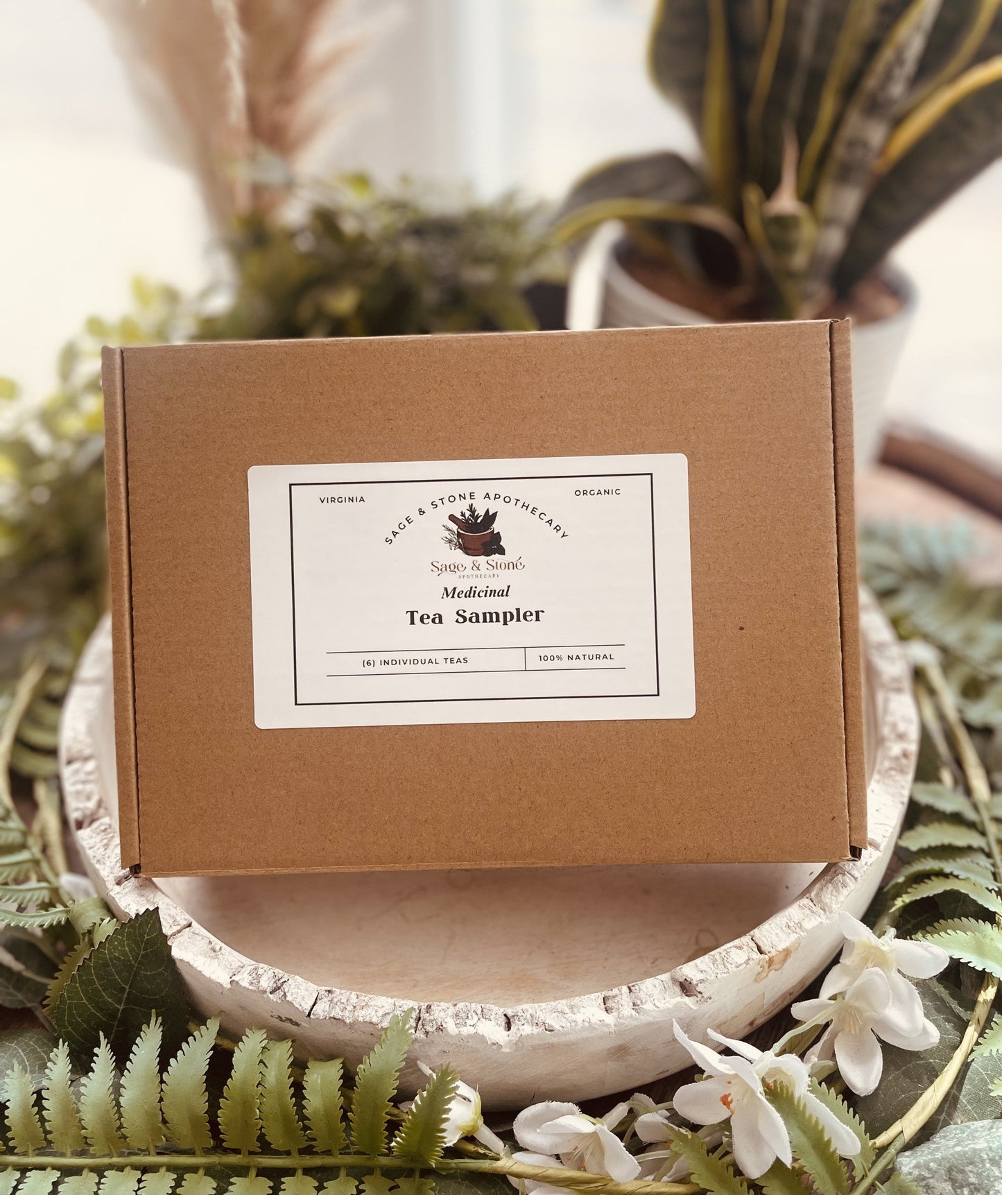 CHOOSE you Loose Leaf Tea Sampler Set - Tea Samplers: FRUITY, MAGICAL, or HEALTH & WELLNESS - Herbal, Organic - 6 tea blends & tea infuser