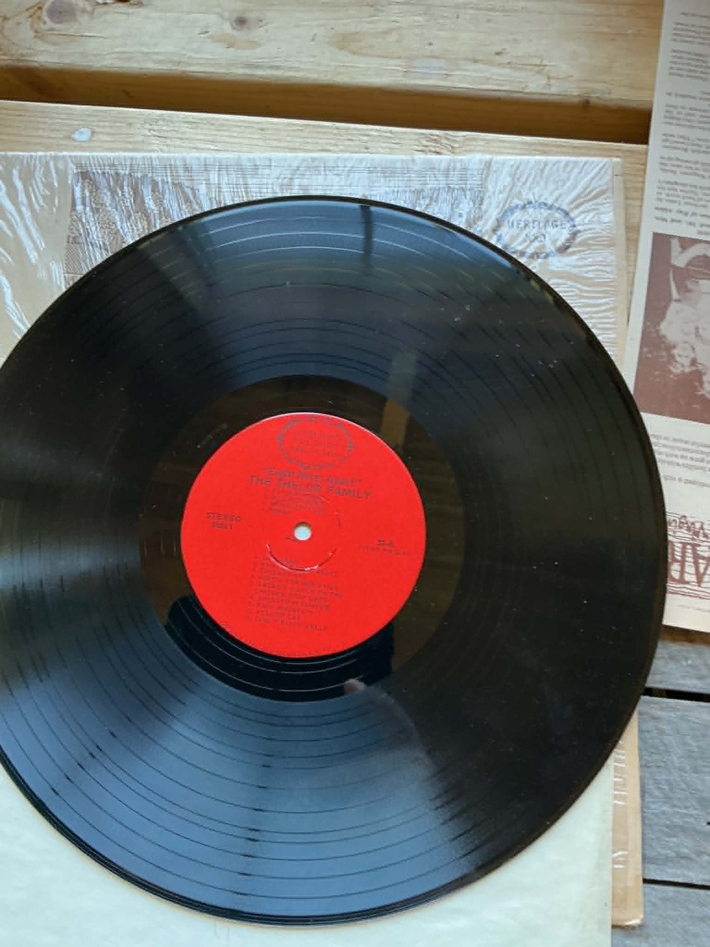 1979 RARE Vinyl Record - Eight Miles Apart: Old Time Music from Patrick & Carroll County, Virginia w/ Kimble & Shelor Families, with liner notes/insert - 1970s bluegrass Old-Time Music